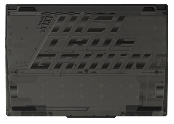 MSI MSI Cyborg 15 A12U Gaming Laptop 15.6" - Intel Core i5-12450H 3.3GHz - 16GB - 512GB - Translucent Black - 15.6 Inch - Like New - Standard Battery by MSI - Refurbished - Like New condition - Image 5