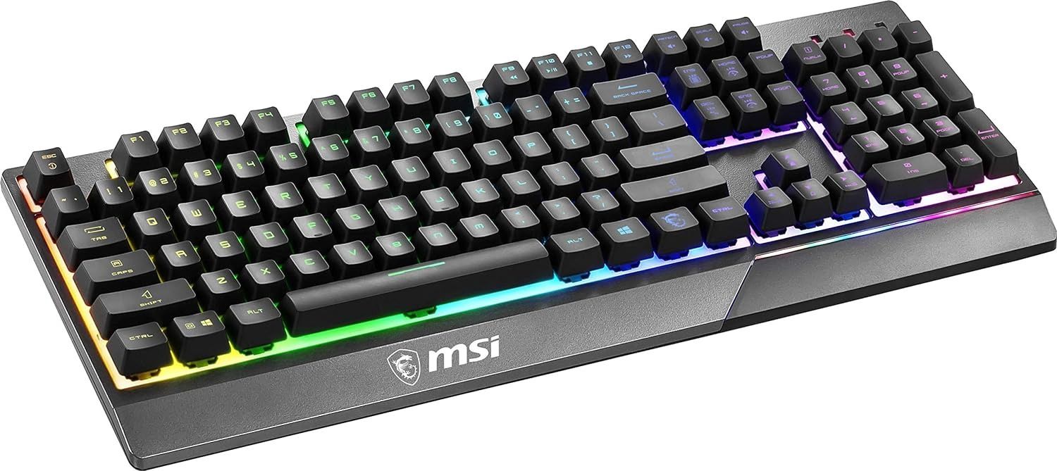 MSI Vigor GK30 USB Wired Gaming Keyboard with RGB Backlight - Black by MSI - Image 5