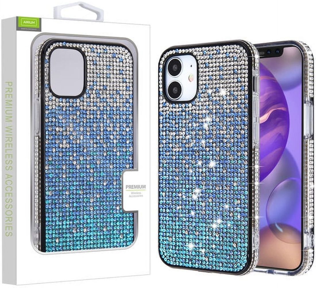 MyBat Airium Crystals Sparks Phone Case for iPhone 12 Mini - Blue Gradient - Brand New by MyBat - Refurbished - Brand New condition - US$10.08