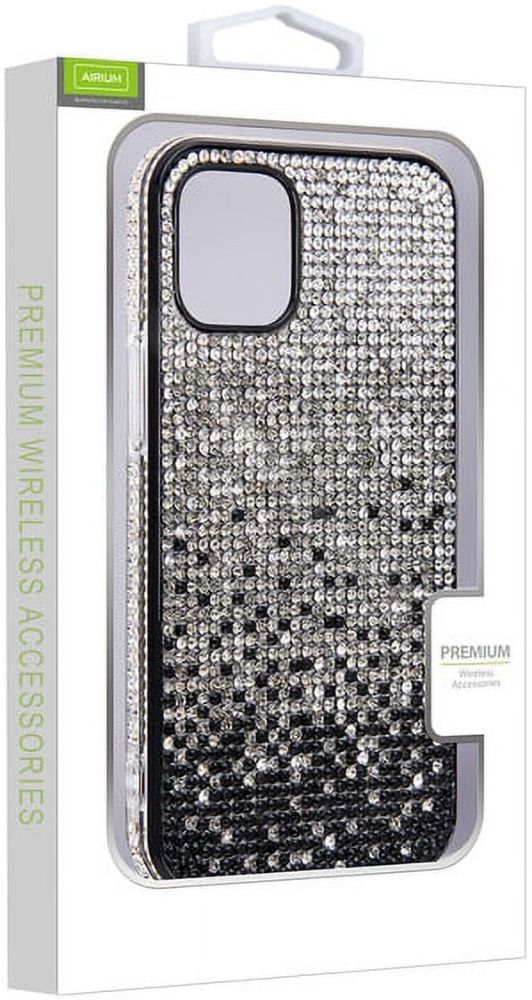 MyBat Airium Crystals Sparks Phone Case for iPhone 12 Mini - Clear / Black Crystals - Brand New by MyBat - Refurbished - Brand New condition - Image 7