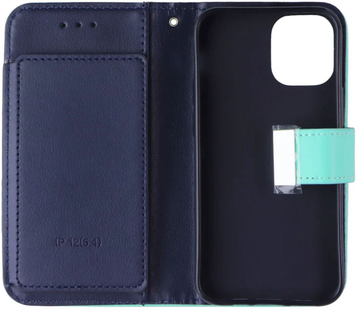 MyBat MyJacket Flip Cover Wallet Phone Case for iPhone 12 Mini - Teal Green - Brand New by MyBat - Refurbished - Brand New condition - Image 3