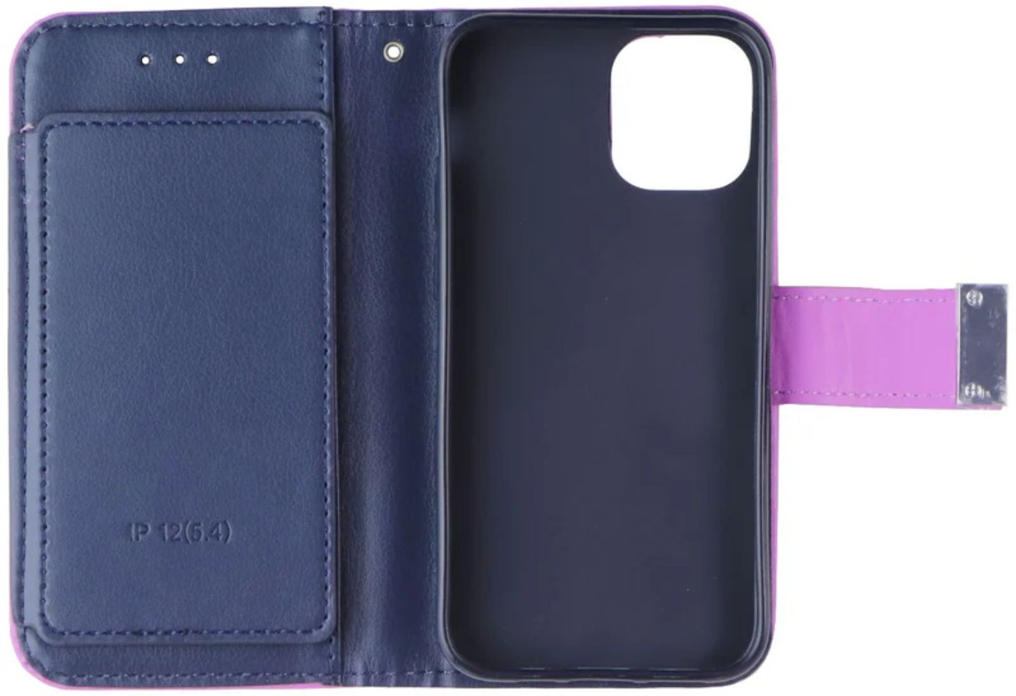 MyBat MyJacket Flip Cover Wallet Phone Case for iPhone 12 Mini - Purple - Brand New by MyBat - Refurbished - Brand New condition - Image 3