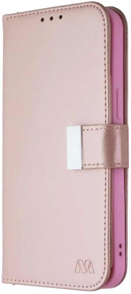 MyBat MyJacket Flip Cover Wallet Phone Case for iPhone 14 Pro Max - Rose Gold - Brand New by MyBat - Refurbished - Brand New condition - US$11.47