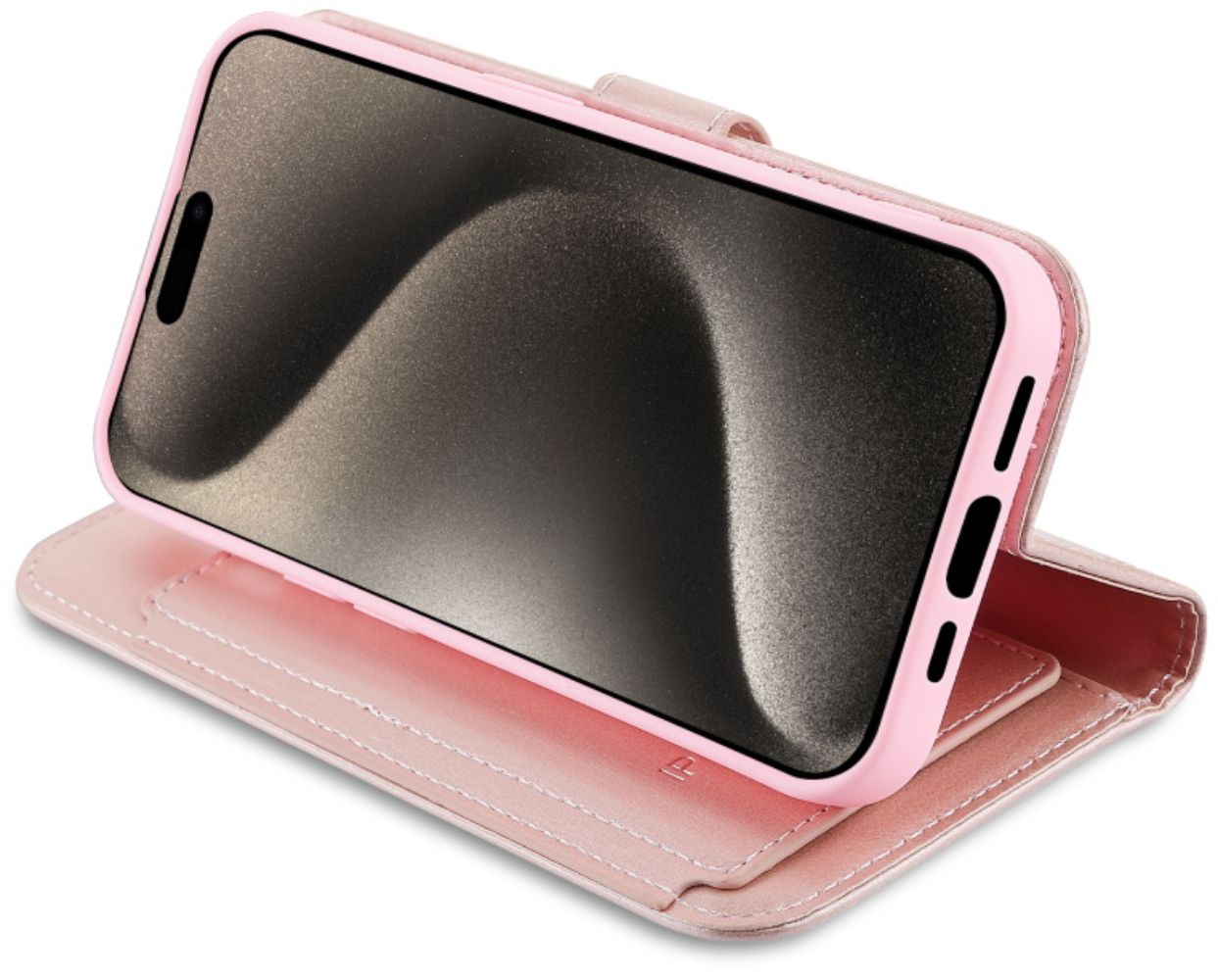 MyBat MyJacket Xtra Series Wallet Phone Case for iPhone 15 Pro - Rose Gold - Brand New by MyBat - Refurbished - Brand New condition - Image 4