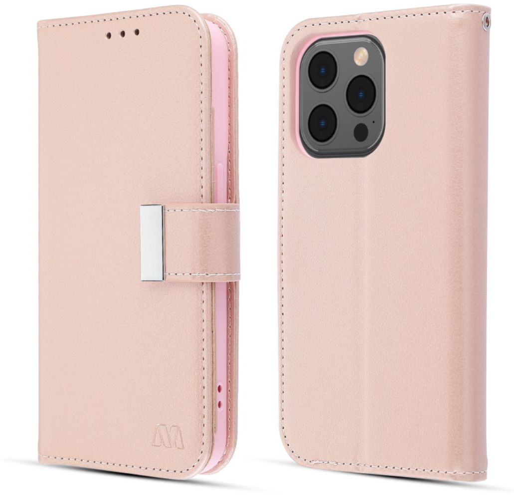 MyBat MyJacket Xtra Series Wallet Phone Case for iPhone 15 Pro - Rose Gold - Brand New by MyBat - Refurbished - Brand New condition - Image 6