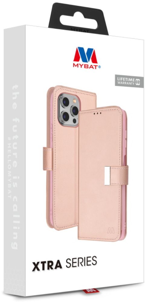 MyBat MyJacket Xtra Series Wallet Phone Case for iPhone 15 Pro - Rose Gold - Brand New by MyBat - Refurbished - Brand New condition - Image 7