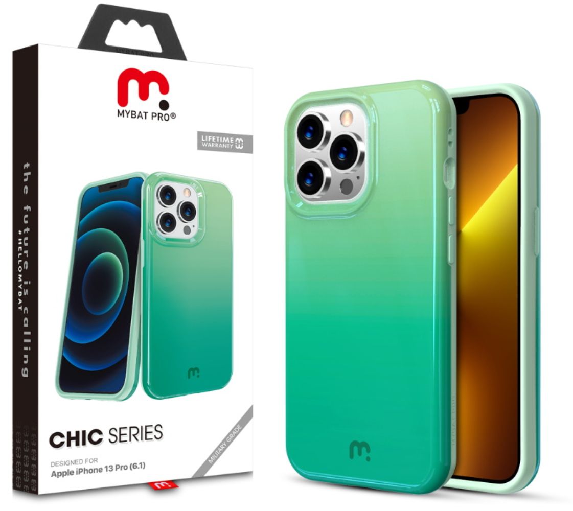 MyBat Pro Chic Series Phone Case for iPhone 13 Pro - Mint by MyBat Pro - Refurbished - Very Good condition - US$10.08