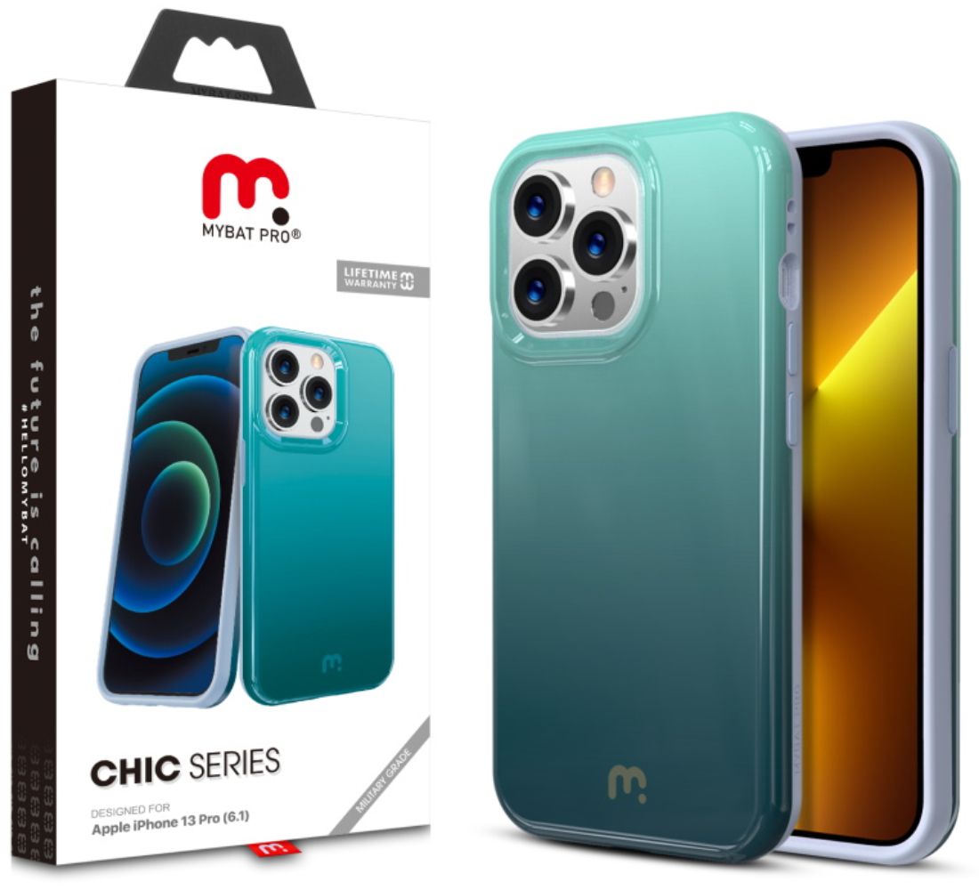MyBat Pro Chic Series Phone Case for iPhone 13 Pro - Surf by MyBat Pro - Refurbished - Very Good condition - US$10.08