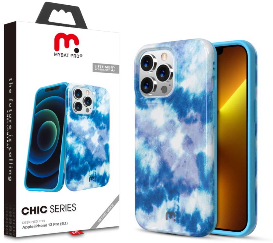 MyBat Pro Chic Series Phone Case for iPhone 13 Pro - Sky Tie Dye by MyBat Pro - Refurbished - Brand New condition - US$10.08