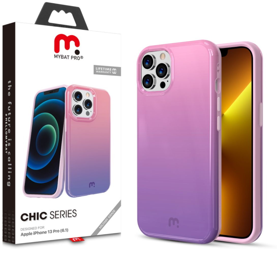 MyBat Pro Chic Series Phone Case for iPhone 13 Pro - Violet by MyBat Pro - Refurbished - Very Good condition - US$10.08