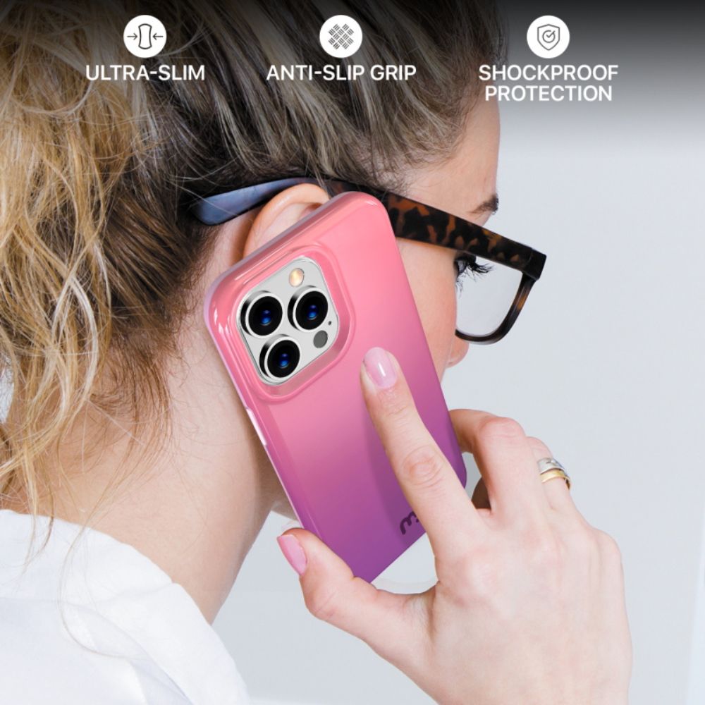 MyBat Pro Chic Series Phone Case for iPhone 13 Pro - Violet by MyBat Pro - Refurbished - Very Good condition - Image 8