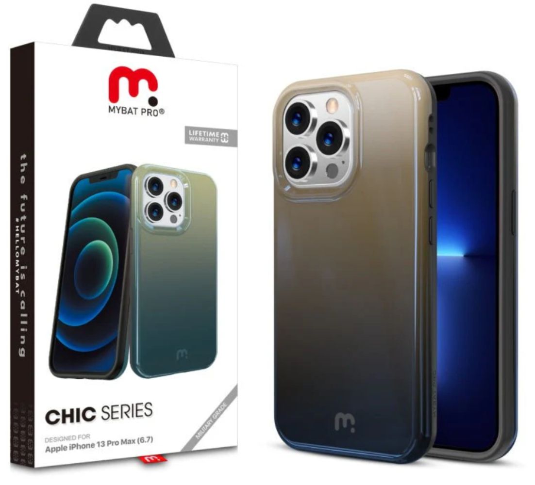 MyBat Pro MyBat Pro Chic Series Phone Case for iPhone 13 Pro Max - Shadow by MyBat Pro - Refurbished - Very Good condition - US$8.78