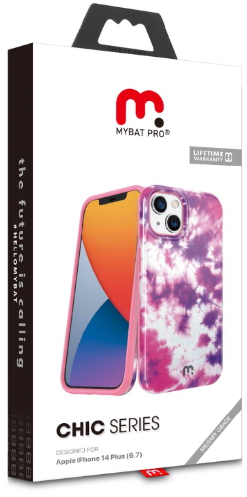 MyBat Pro Chic Series Phone Case for iPhone 14 Plus - Sunset Tie Dye by MyBatPro - Refurbished - Brand New condition - Image 7