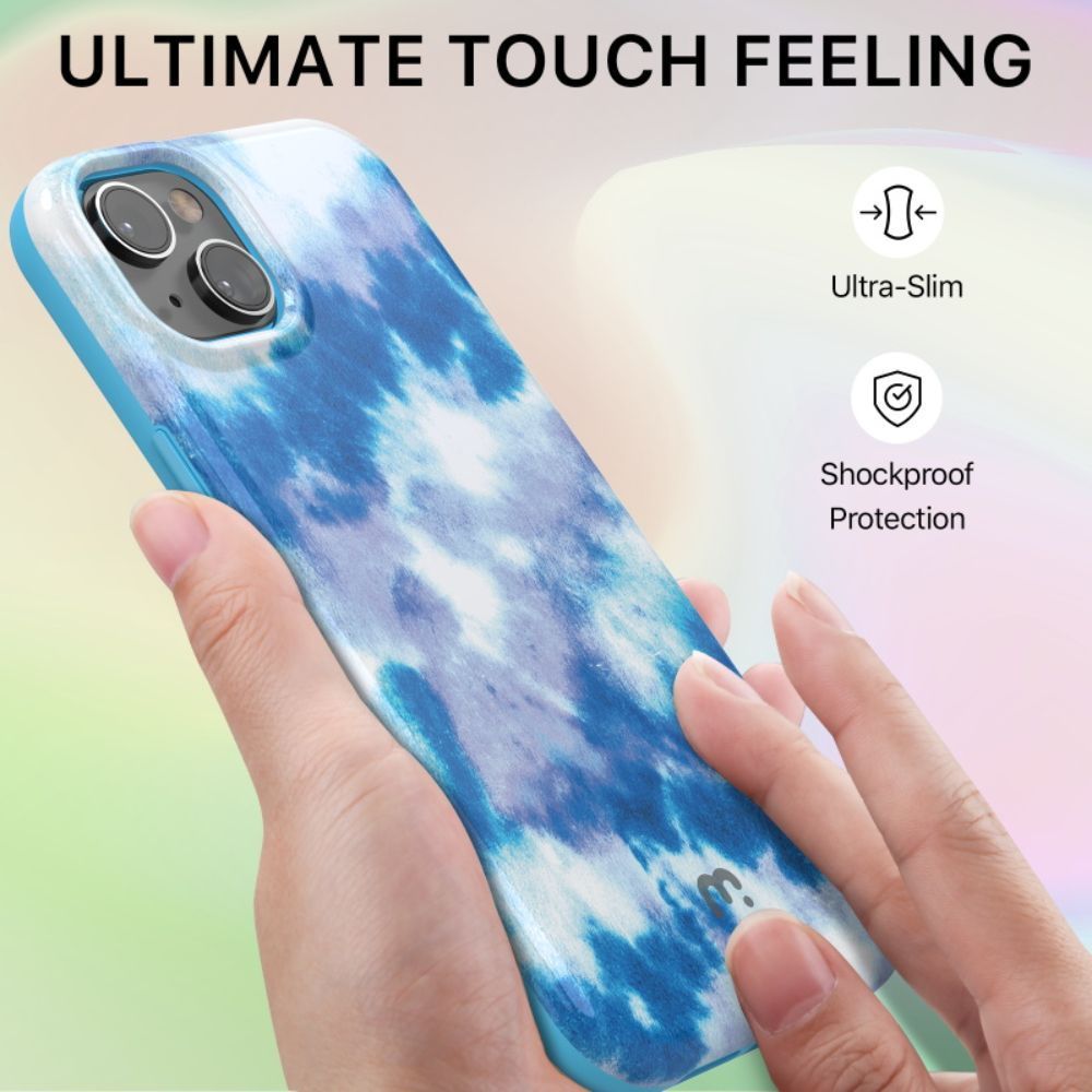 MyBat Pro Chic Series Phone Case for iPhone 14 Plus - Sky Tie Dye by MyBatPro - Refurbished - Brand New condition - Image 3