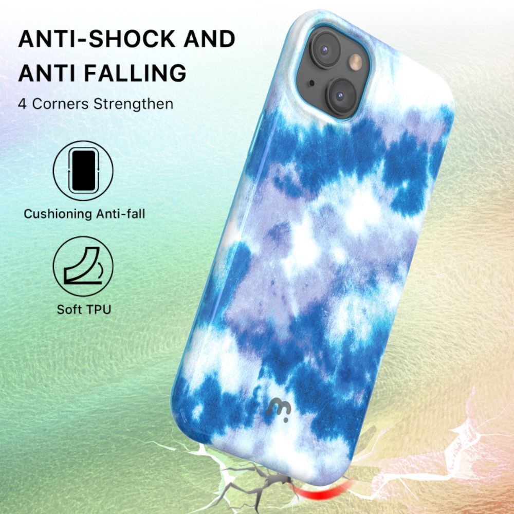 MyBat Pro Chic Series Phone Case for iPhone 14 Plus - Sky Tie Dye by MyBatPro - Refurbished - Brand New condition - Image 5