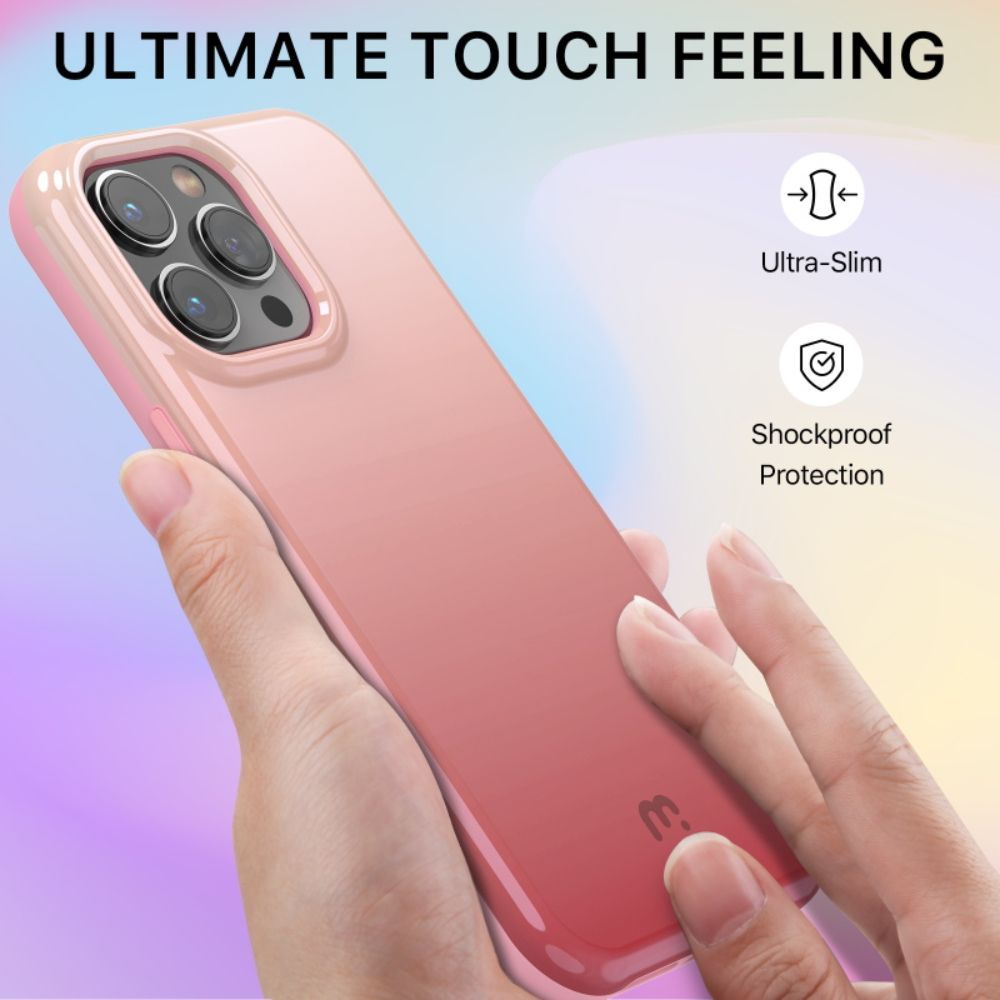 MyBat Pro MyBat Pro Chic Series Phone Case for iPhone 14 Pro - Bubblegum by MyBat Pro - Image 2
