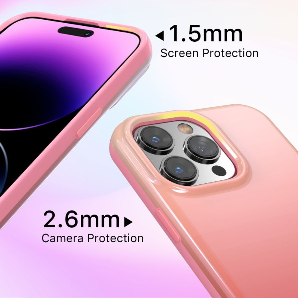 MyBat Pro MyBat Pro Chic Series Phone Case for iPhone 14 Pro - Bubblegum by MyBat Pro - Image 3
