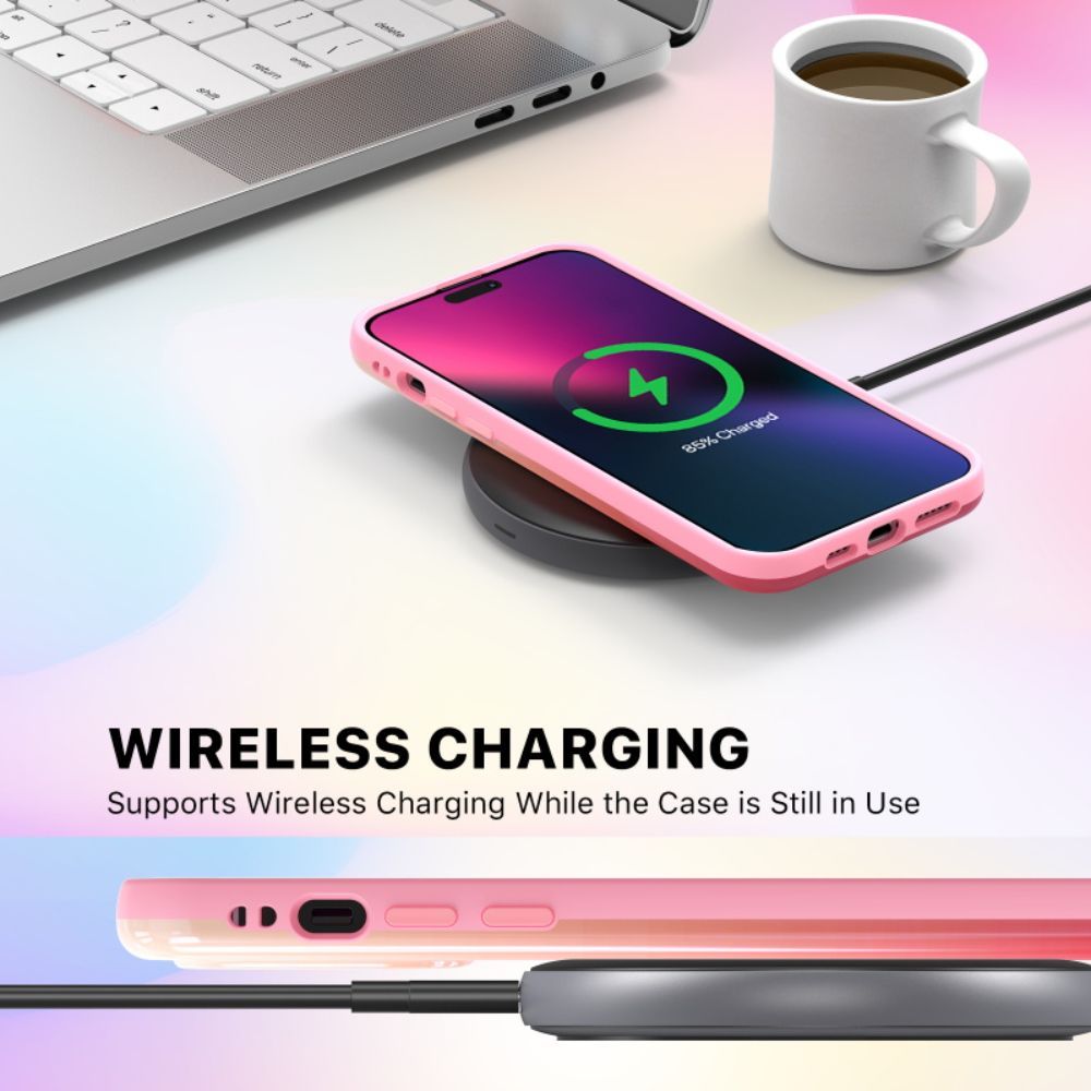 MyBat Pro MyBat Pro Chic Series Phone Case for iPhone 14 Pro - Bubblegum by MyBat Pro - Image 5