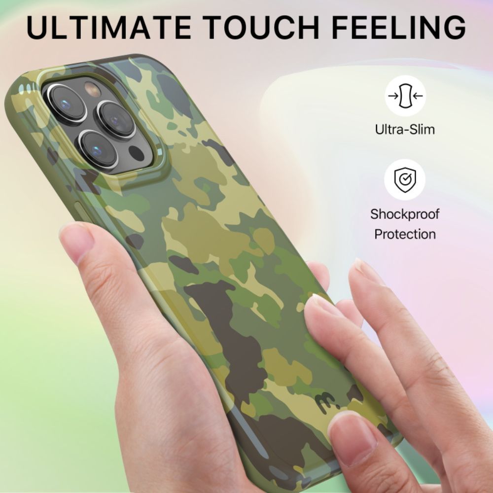 MyBat Pro MyBat Pro Chic Series Phone Case for iPhone 14 Pro - Desert Camo by MyBat Pro - Image 2