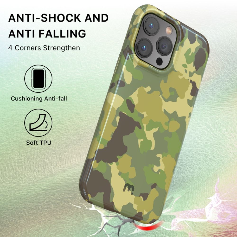 MyBat Pro MyBat Pro Chic Series Phone Case for iPhone 14 Pro - Desert Camo by MyBat Pro - Image 4