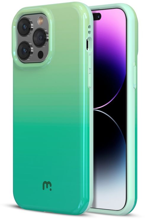 MyBat Pro MyBat Pro Chic Series Phone Case for iPhone 14 Pro - Mint by MyBat Pro - Refurbished - Like New condition - US$10.08