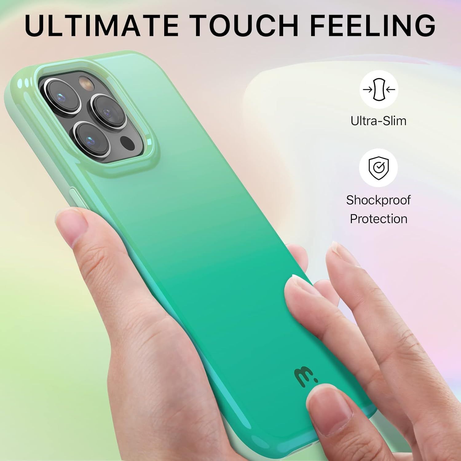 MyBat Pro MyBat Pro Chic Series Phone Case for iPhone 14 Pro - Mint by MyBat Pro - Refurbished - Like New condition - Image 2
