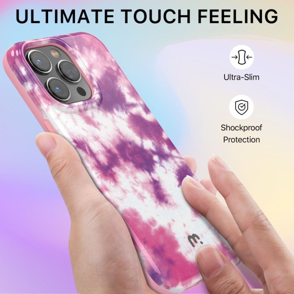 MyBat Pro MyBat Pro Chic Series Phone Case for iPhone 14 Pro - Sunset Tie Dye by MyBat Pro - Image 2