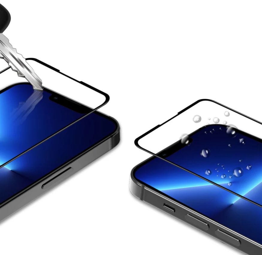 MyBat Pro Full Coverage Tempered Glass Screen Protector for iPhone 13 Pro Max - Clear by MyBat Pro - Refurbished - Brand New condition - Image 2