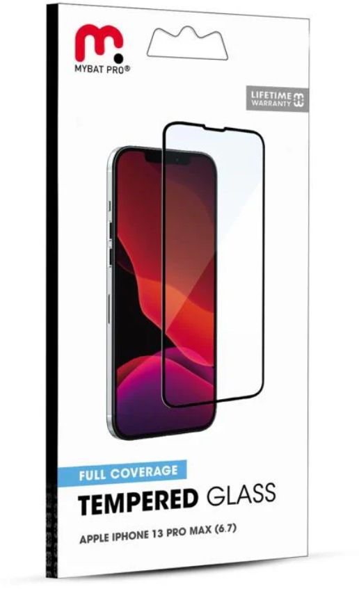 MyBat Pro Full Coverage Tempered Glass Screen Protector for iPhone 13 Pro Max - Clear by MyBat Pro - Refurbished - Brand New condition - Image 5