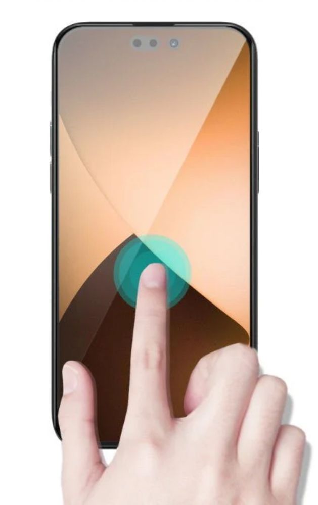 MyBat Pro Full Coverage Tempered Glass Screen Protector for iPhone 14 Pro - Transparent/Black by MyBat Pro - Refurbished - Brand New condition - Image 4