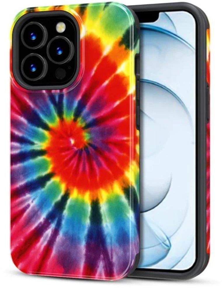 MyBat Pro Fuse Series Phone Case for iPhone 13 Pro - Tie Dye Swirl - Brand New by MyBat Pro - Refurbished - Brand New condition - US$10.08