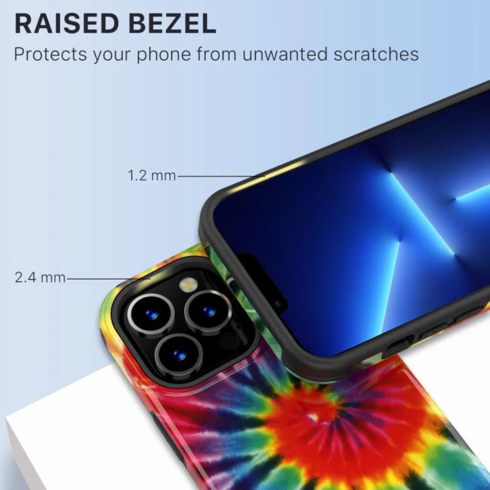 MyBat Pro Fuse Series Phone Case for iPhone 13 Pro - Tie Dye Swirl - Brand New by MyBat Pro - Refurbished - Brand New condition - Image 5