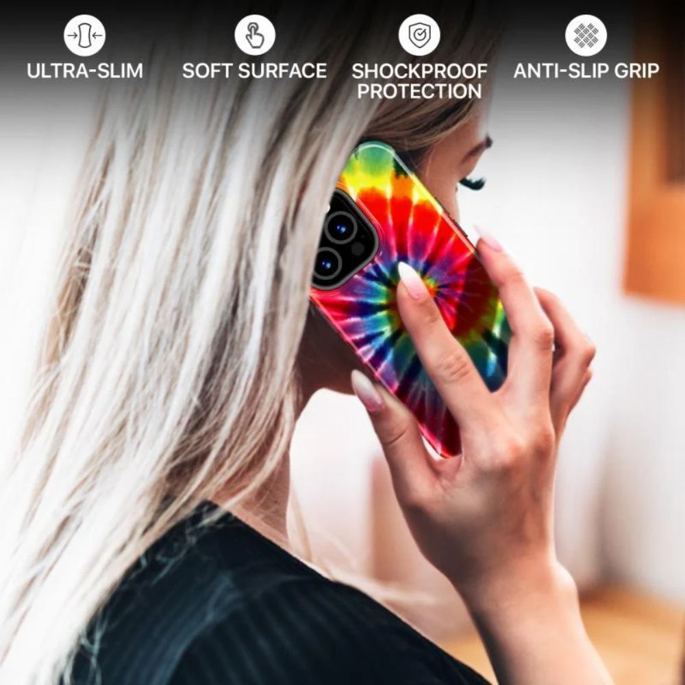 MyBat Pro Fuse Series Phone Case for iPhone 13 Pro - Tie Dye Swirl - Brand New by MyBat Pro - Refurbished - Brand New condition - Image 6