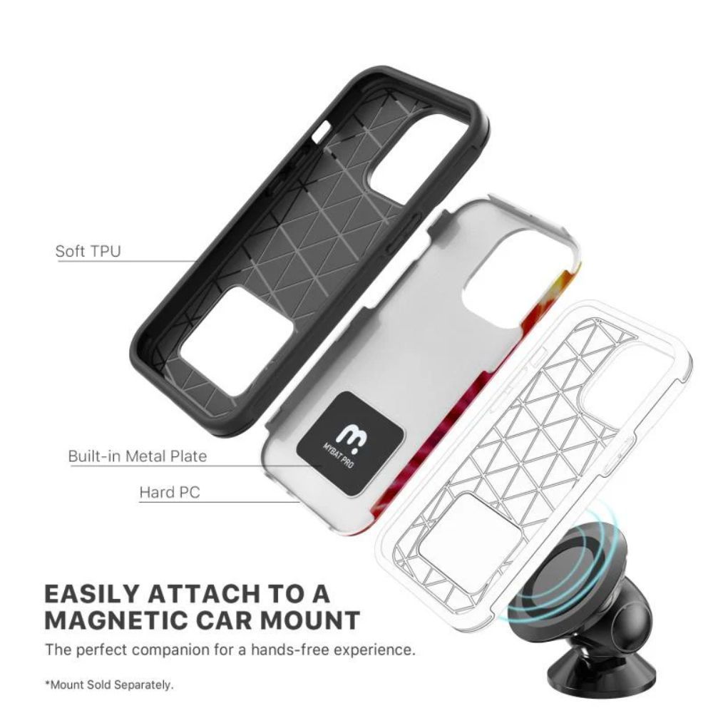 MyBat Pro Fuse Series Phone Case for iPhone 13 Pro - Tie Dye Swirl - Brand New by MyBat Pro - Refurbished - Brand New condition - Image 7