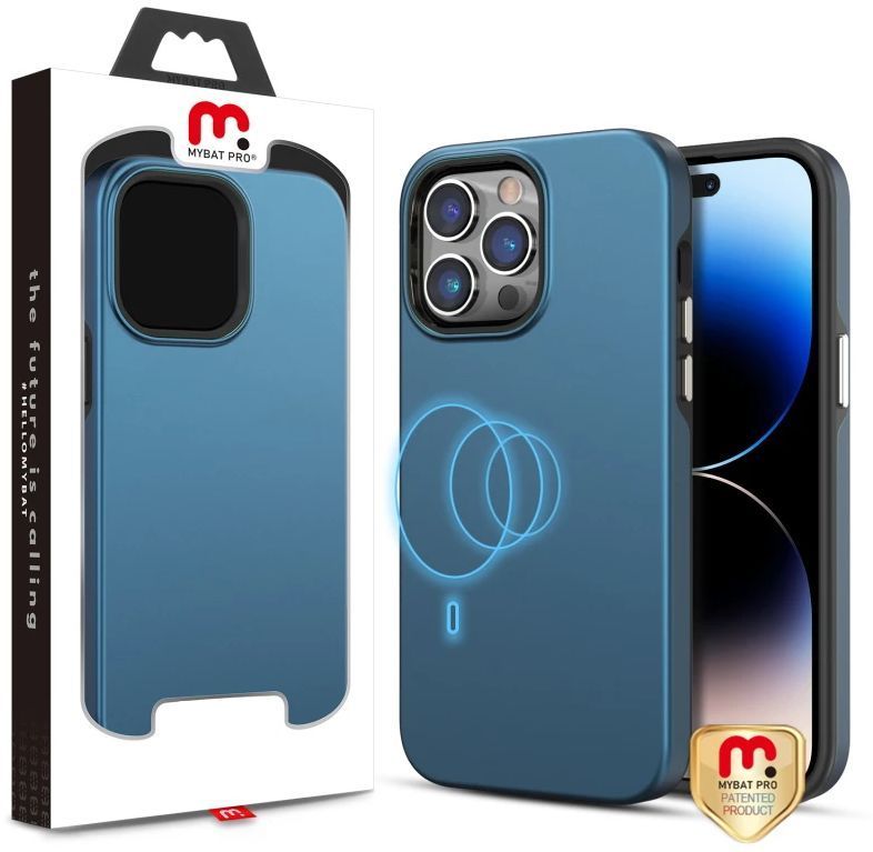 MyBatPro MyBatPro Fuse Series with Magsafe Phone Case for iPhone 14 Pro - Blue by MyBatPro - Image 3
