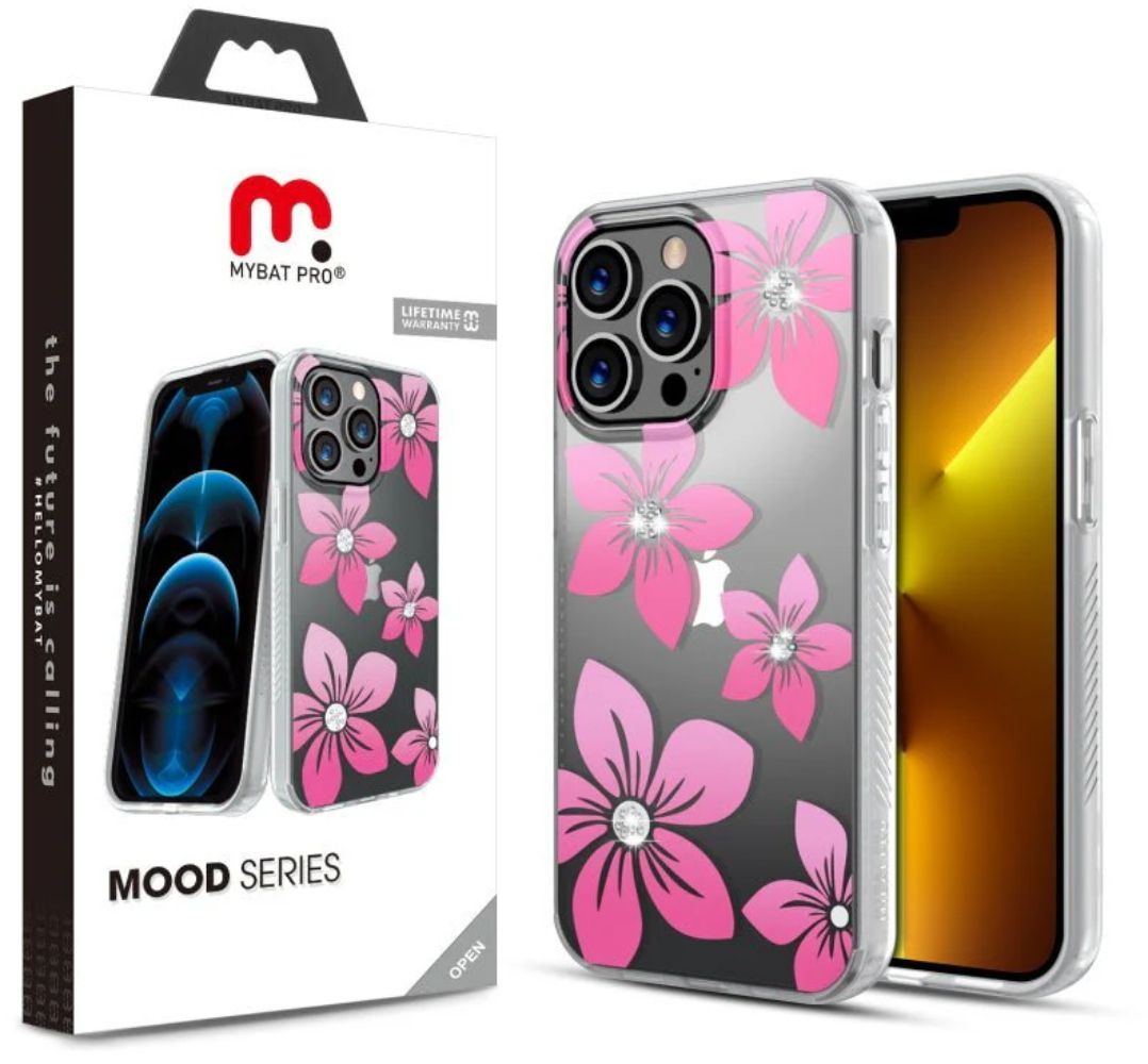 MyBat Pro Mood Diamond Series Phone Case for iPhone 13 Pro - Blossoms - Brand New by MyBat Pro - Refurbished - Brand New condition - US$10.43