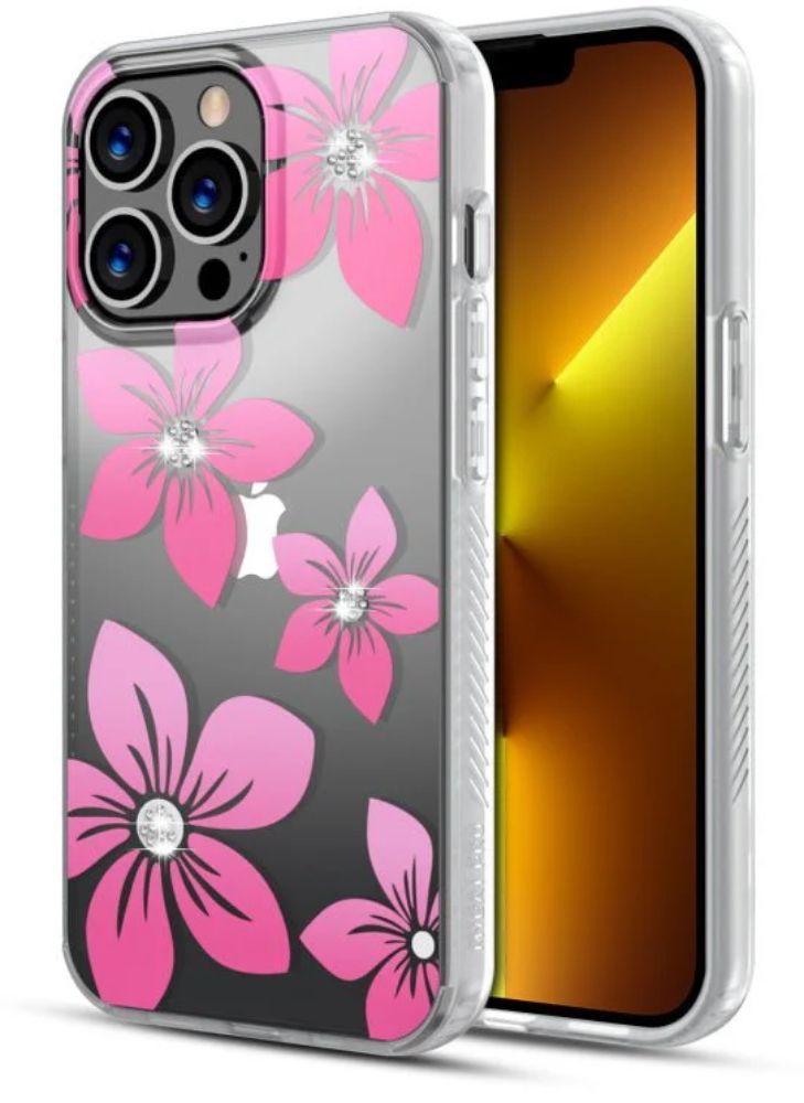 MyBat Pro Mood Diamond Series Phone Case for iPhone 13 Pro - Blossoms - Brand New by MyBat Pro - Refurbished - Brand New condition - Image 2
