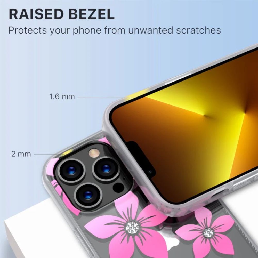 MyBat Pro Mood Diamond Series Phone Case for iPhone 13 Pro - Blossoms - Brand New by MyBat Pro - Refurbished - Brand New condition - Image 7