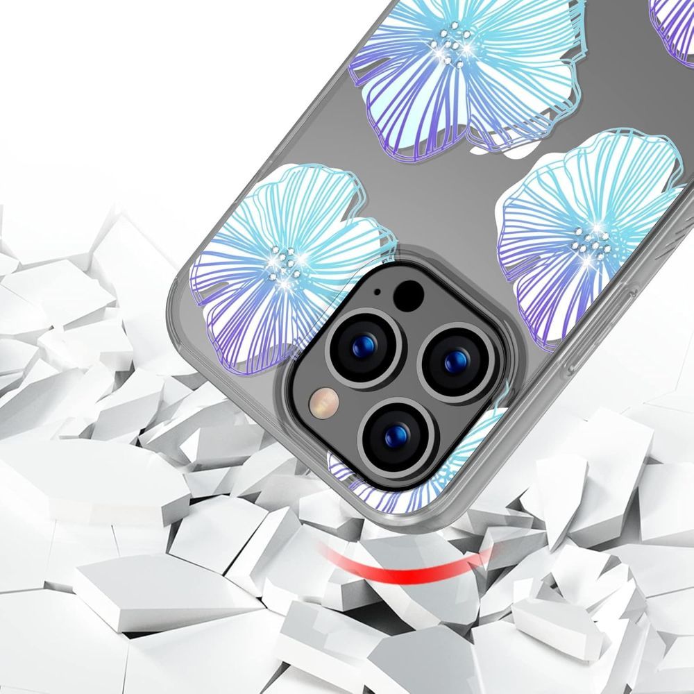 MyBat Pro Mood Diamond Series Phone Case for iPhone 13 Pro - Blue Seashell - Brand New by MyBat Pro - Refurbished - Brand New condition - Image 5