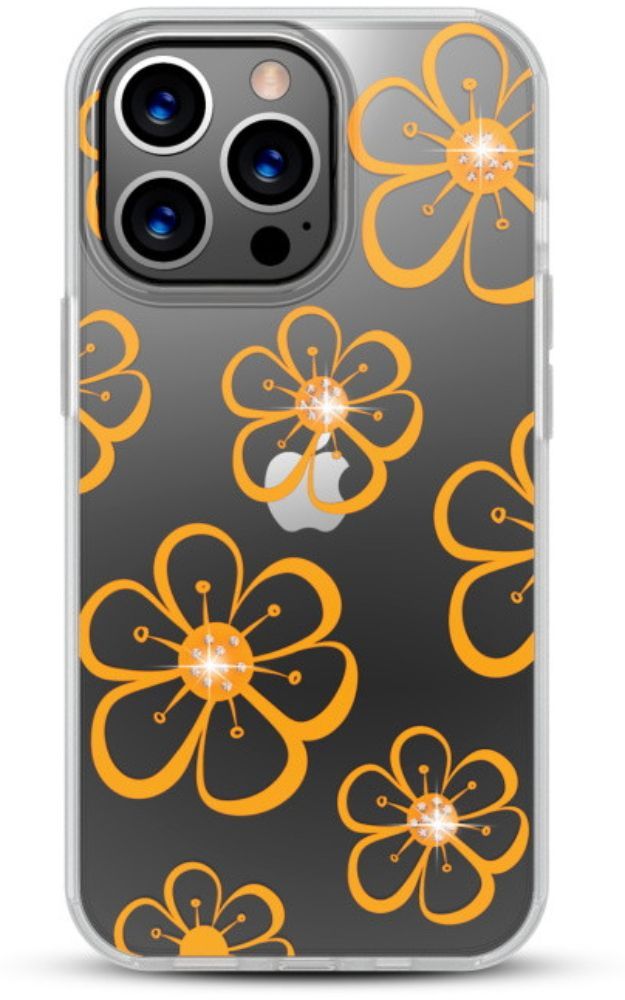 MyBat Pro Mood Diamond Series Phone Case for iPhone 13 Pro - Golden Allamanda - Brand New by MyBat Pro - Refurbished - Brand New condition - Image 3