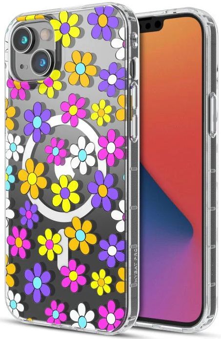 MyBat Pro Mood Series Magsafe Phone Case for iPhone 14 Plus - Multi Color Daisy by MyBat Pro - Refurbished - Brand New condition - US$10.43