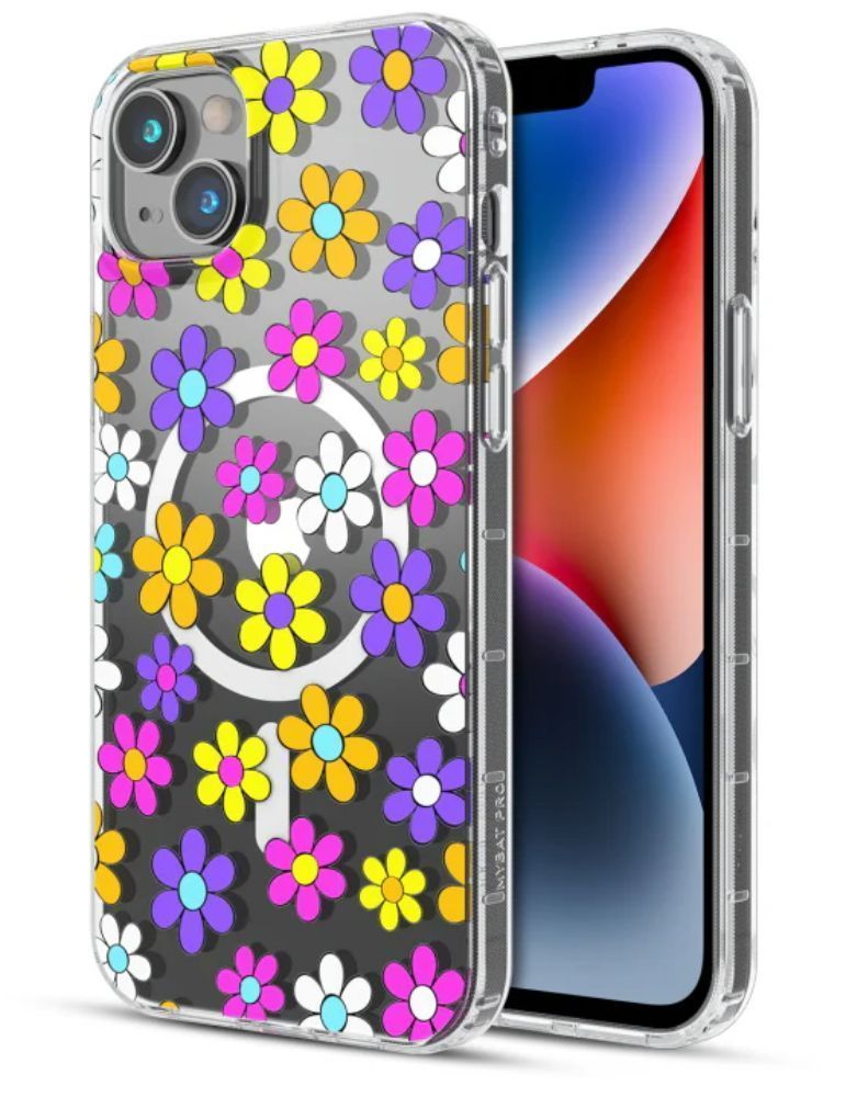 MyBat Pro Mood Series Magsafe Phone Case for iPhone 14 Plus - Multi Color Daisy by MyBat Pro - Refurbished - Brand New condition - Image 3