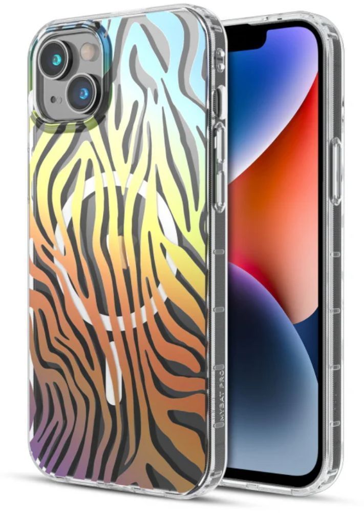 MyBat Pro Mood Series Magsafe Phone Case for iPhone 14 Plus - Zebra by MyBat Pro - Image 2