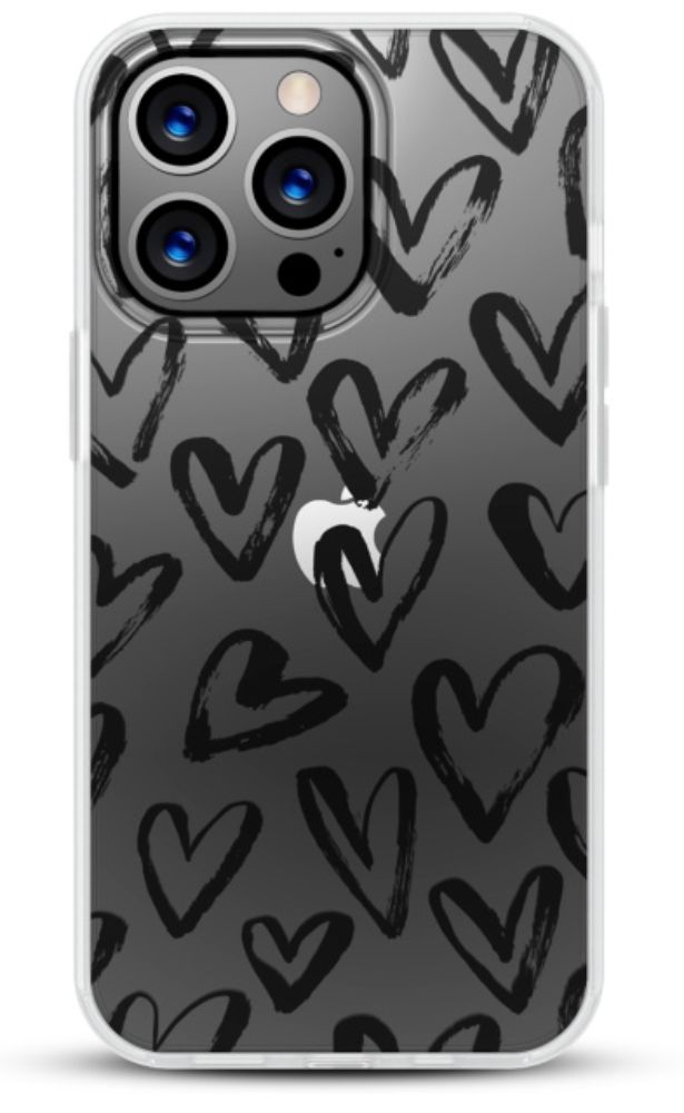 MyBat Pro Mood Series Phone Case for iPhone 13 Pro - Black Hearts - Brand New by MyBat Pro - Refurbished - Brand New condition - Image 3