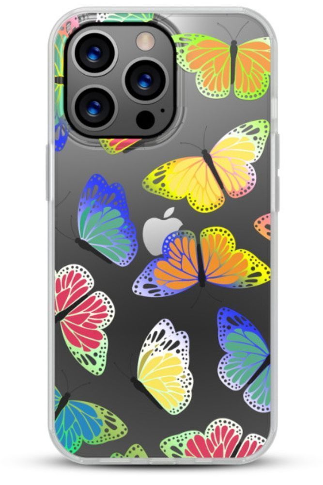 MyBat Pro Mood Series Phone Case for iPhone 13 Pro Max - Iridescent Butterflies - Brand New by MyBat Pro - Image 3