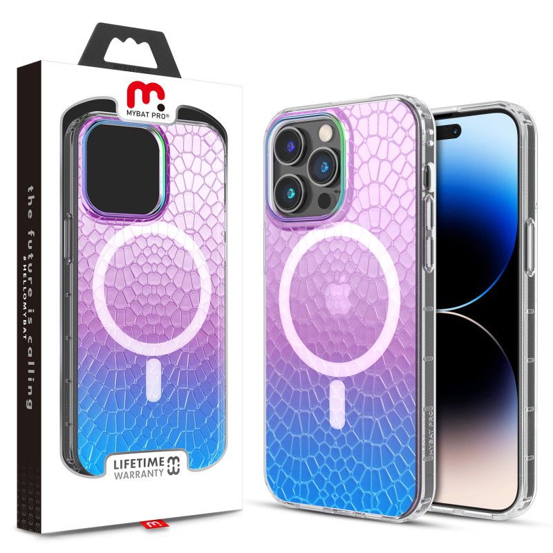 MyBat Pro Mood Series Phone Case with MagSafe for iPhone 14 Pro - Iridescent Snake by MyBat Pro - Refurbished - Brand New condition - US$8.78