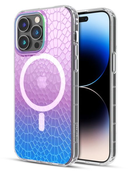 MyBat Pro Mood Series Phone Case with MagSafe for iPhone 14 Pro - Iridescent Snake by MyBat Pro - Image 2