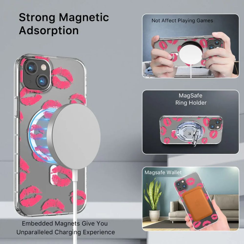 MyBat Pro Mood Series Phone Case with MagSafe for iPhone 15 Plus - Kisses - Brand New by MyBat Pro - Refurbished - Brand New condition - Image 5