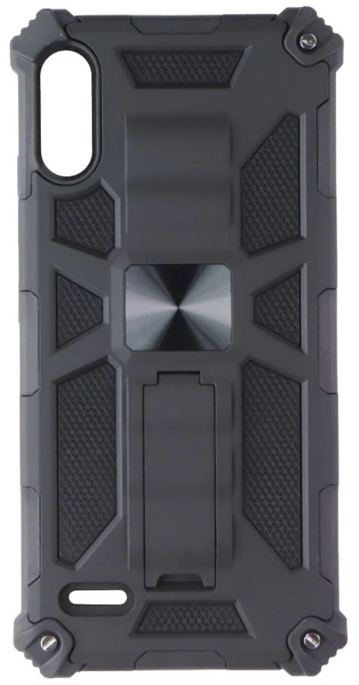 MyBat Rugged Kickstand Phone Case for LG K22 - Black/Black - Brand New by MyBat - Refurbished - Brand New condition - Image 2