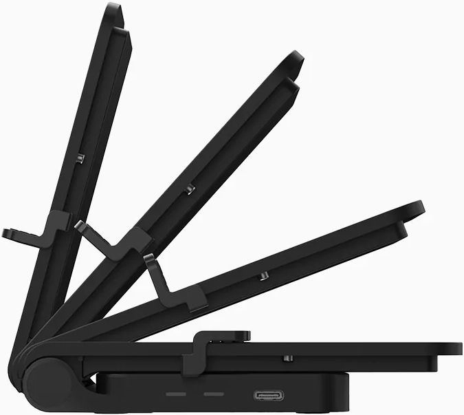 myCharge 3-in-1 Fast Wireless Charging Stand - Black by myCharge - Refurbished - Very Good condition - Image 2